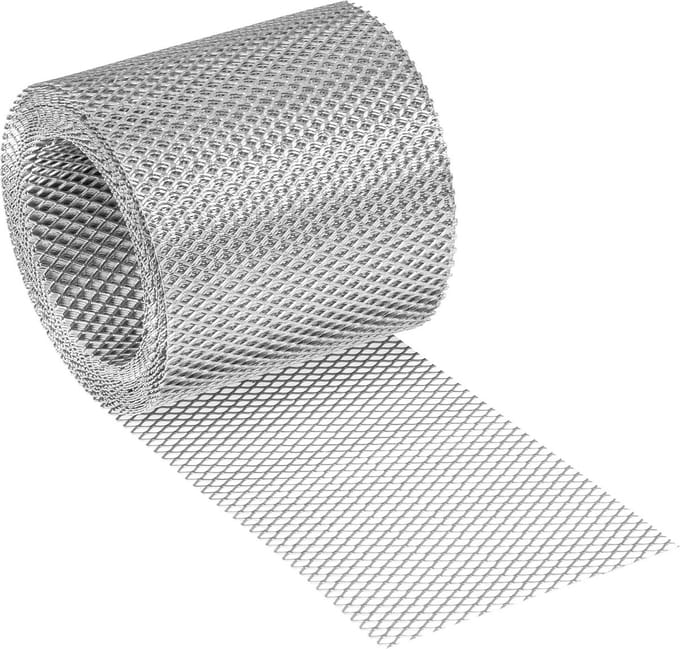 Flexibel Aluminium Dakrandrooster op Rol voor Ventilatie en Vogelbescherming