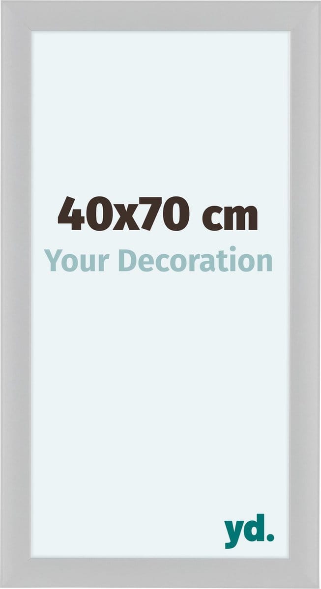 Your Decoration - Fotolijst 40x70 cm - MDF - Wit Hoogglans - Como
