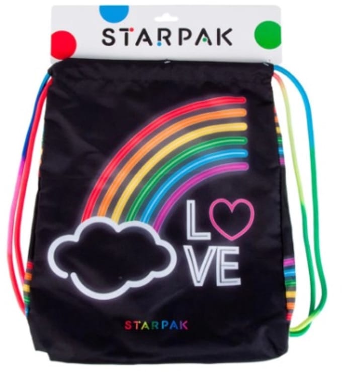 Gymtas Regenboog / Rainbow "Love"
