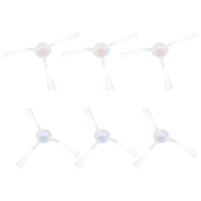 Lot de 6 brosses latérales de rechange pour aspirateur NARWAL J1 white