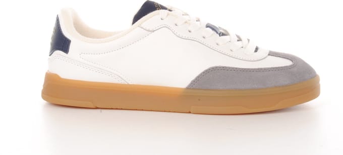 scotch&soda herensneakers slim veau blanc