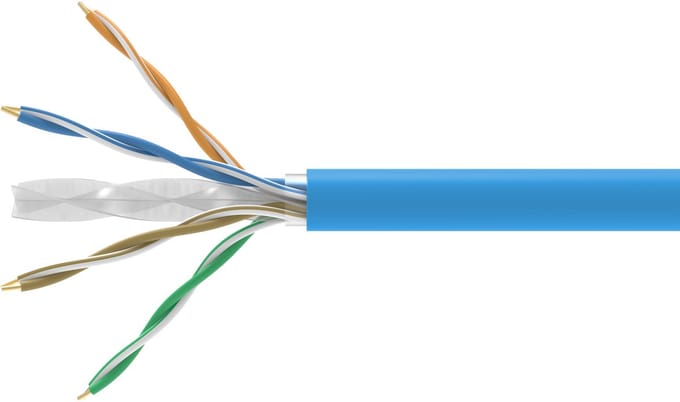 Equip 404542 netwerkkabel Blauw 305 m Cat6a U/UTP (UTP)