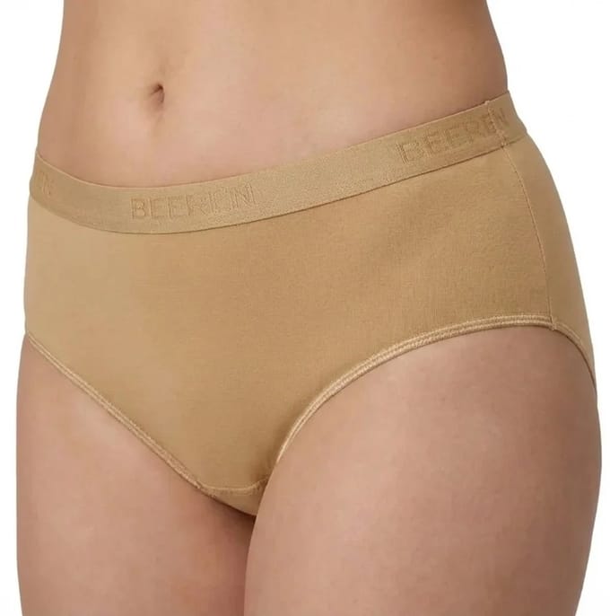 Beeren microfiber dames heupslip young  - S  - beige