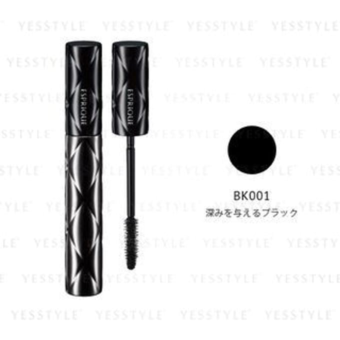 Kose - Esprique Full Impression Mascara Waterproof BK001 Deep Black