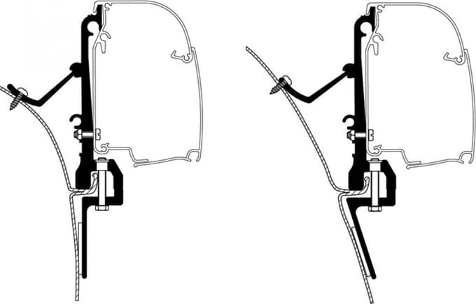 Thule Van Adapter - 3 stuks