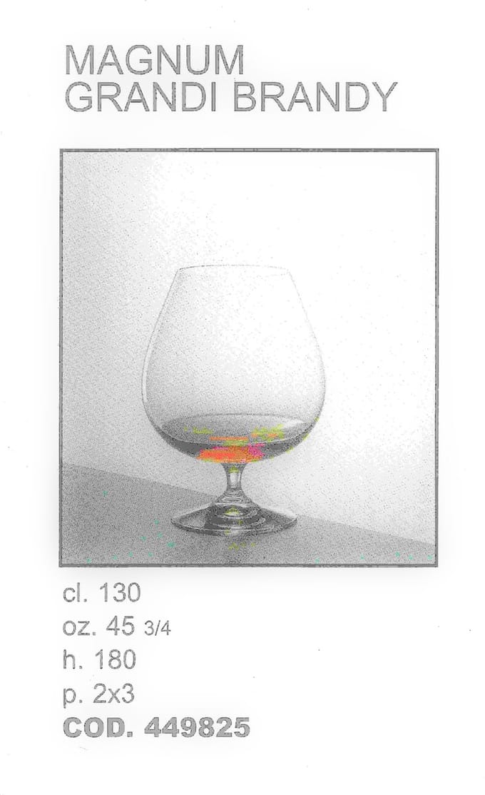 Rcr Cristalleria Italiana Magnum brandy 130 cl