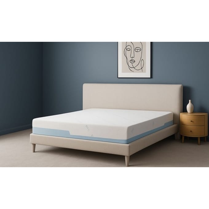 Sampur traagschuimmatras met verkoeling en universele ondersteuning: 60 x 120