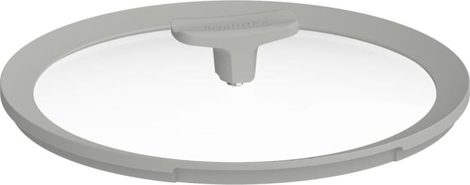 LEO Glazen deksel Balance Moonmist - Ø 28cm - Grijs -
