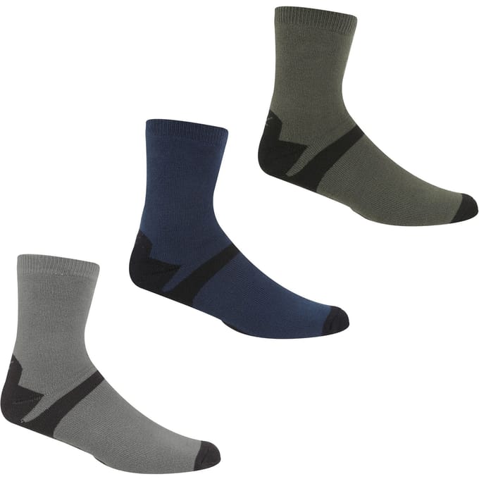 Regatta Heren lifestyle enkelsokken (pak van 3)