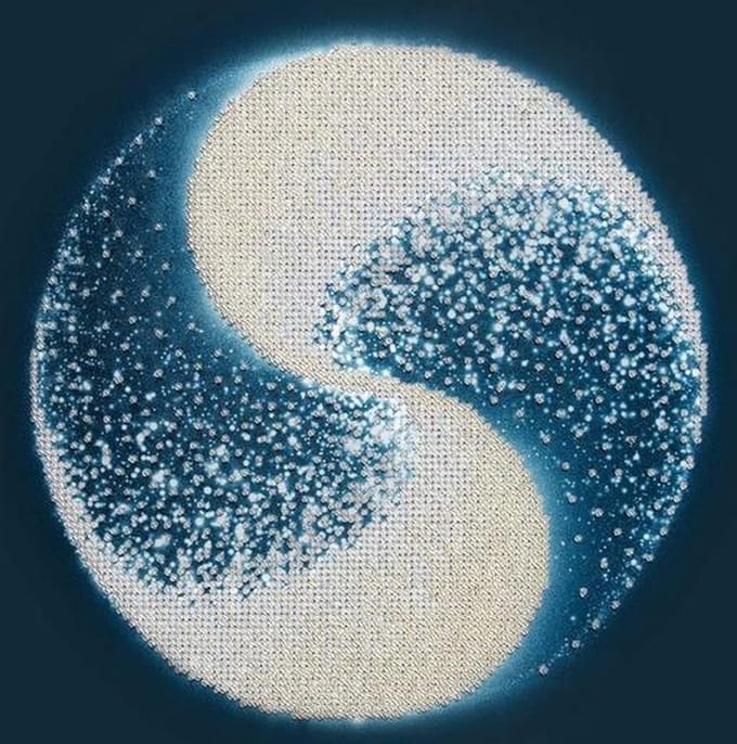 MiniArt Crafts, Yin Yang, 30x30 cm (nivo: makkelijk)