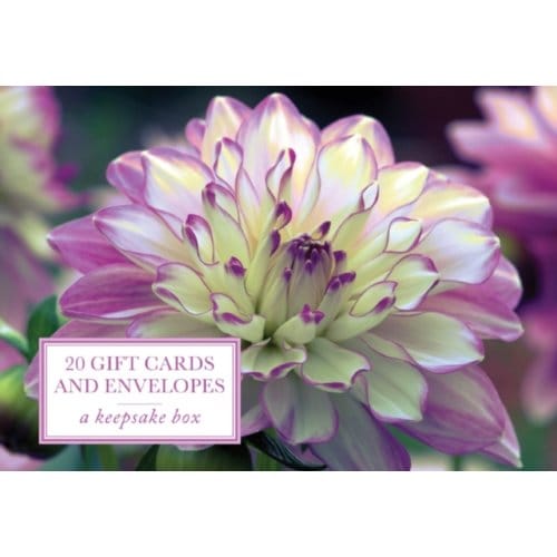 Tin Box Of 20 Gift Cards And Envelopes: Dahlia - Peony Press