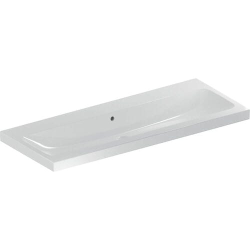 Geberit iCon Light washbasin 120 cm without tap hole, with overflow 501.837.00.3