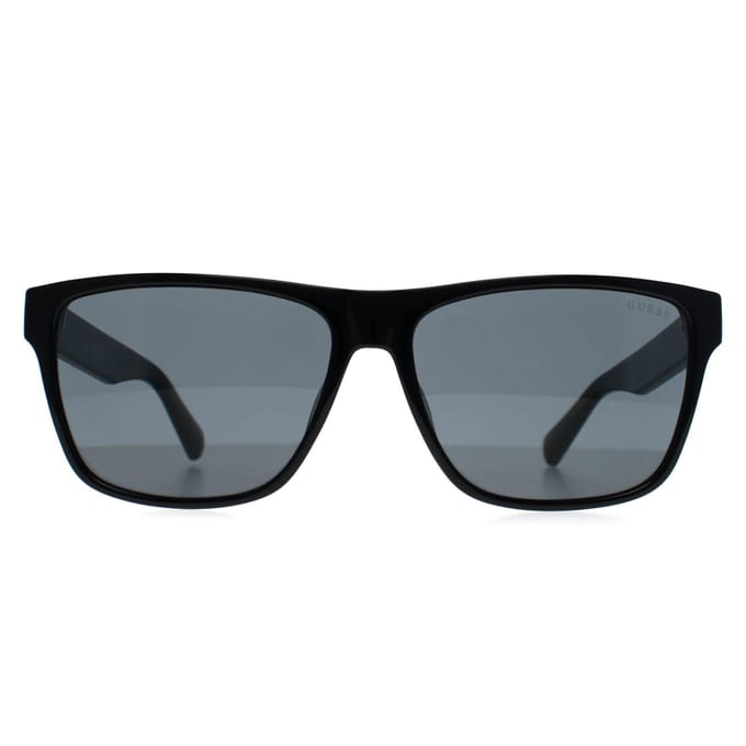 Guess GF5120 01A glanzend zwart grijze zonnebril