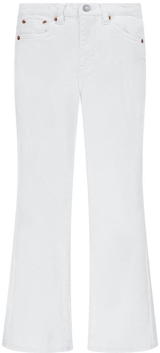 Levi´s ® Kids 726 High Rise Flare Jeans Broek Wit 6 Years Meisje