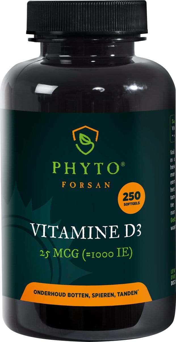 Vitamine D3 25 mcg voordeelverpakking