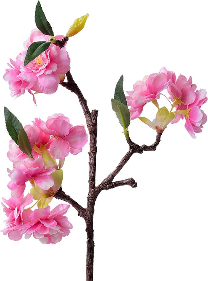 Clayre & Eef Kunstbloem 38 cm Roze Kunststof