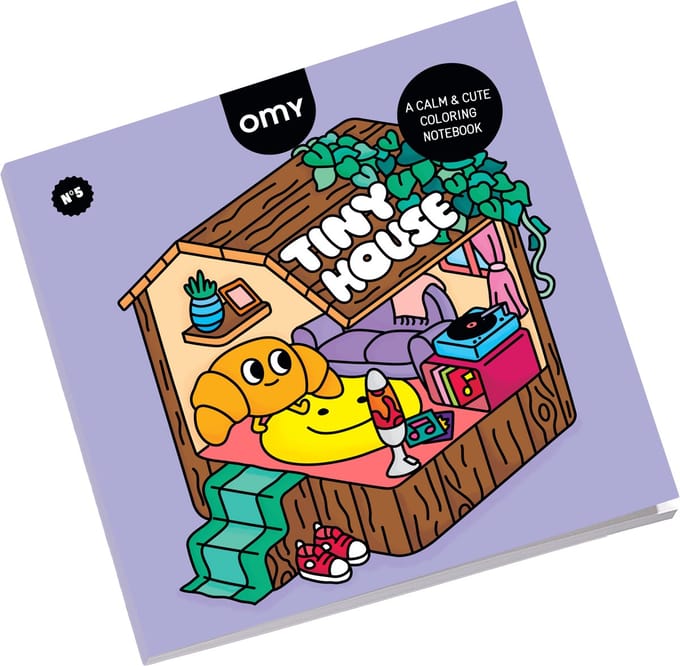 OMY - Cozy coloring - Kleurboek - Tiny House