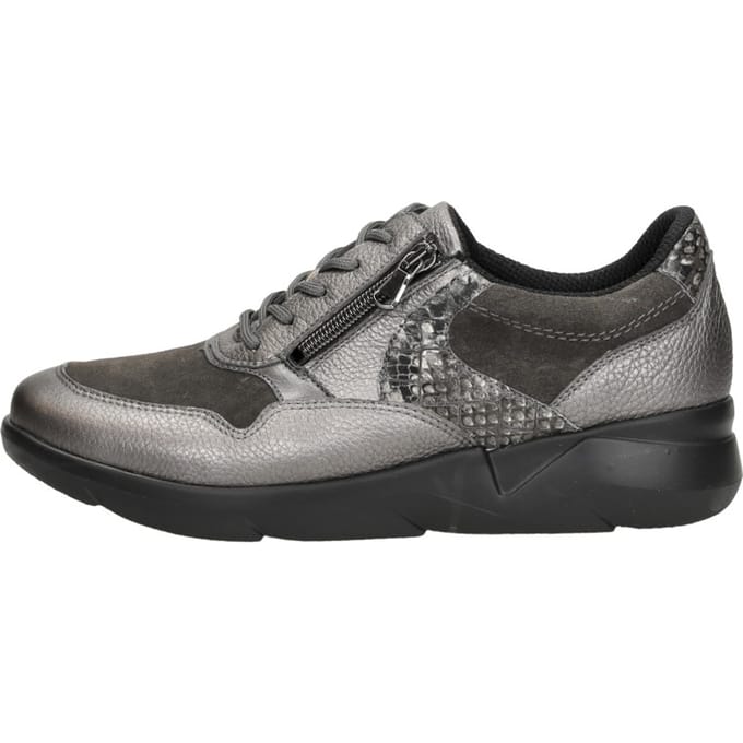 Waldlaufer K-Funky Veterschoenen Laag - zilver - Maat 39