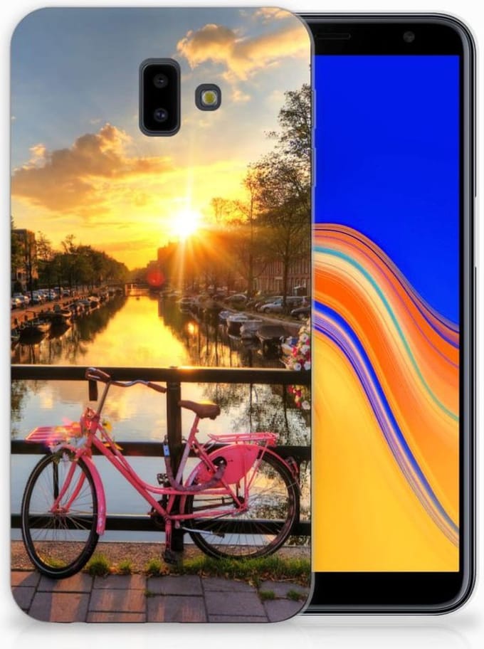 Samsung Galaxy J6 Plus (2018) Siliconen Back Cover Amsterdamse Grachten