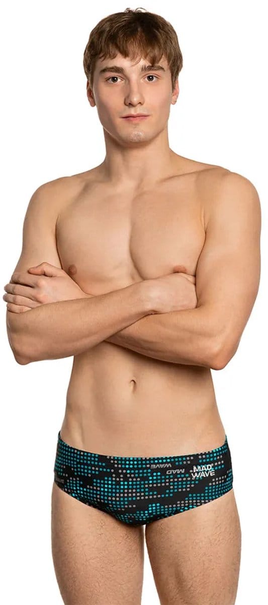 Madwave Zeus Anti-chlor Zwemboxer Zwart M Man