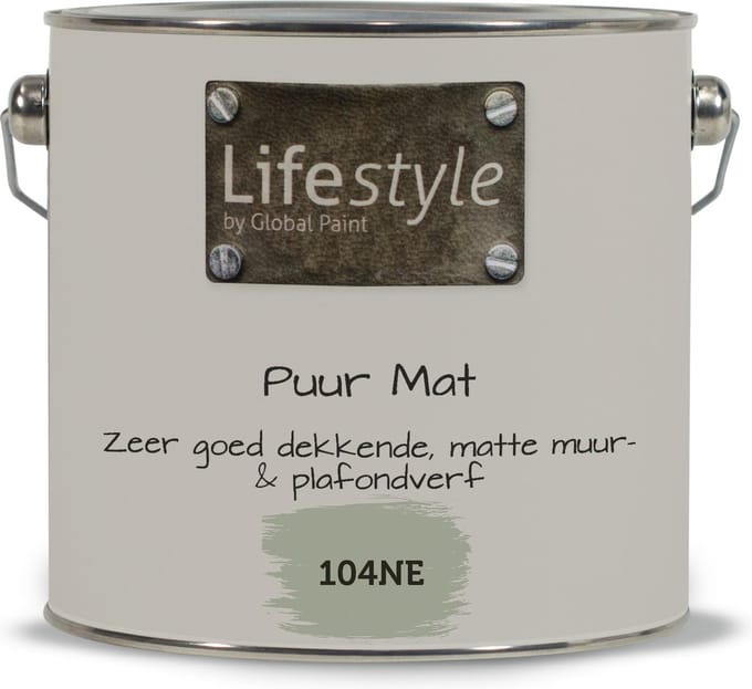 Lifestyle Puur Mat - Muurverf - 104NE - 2.5 liter