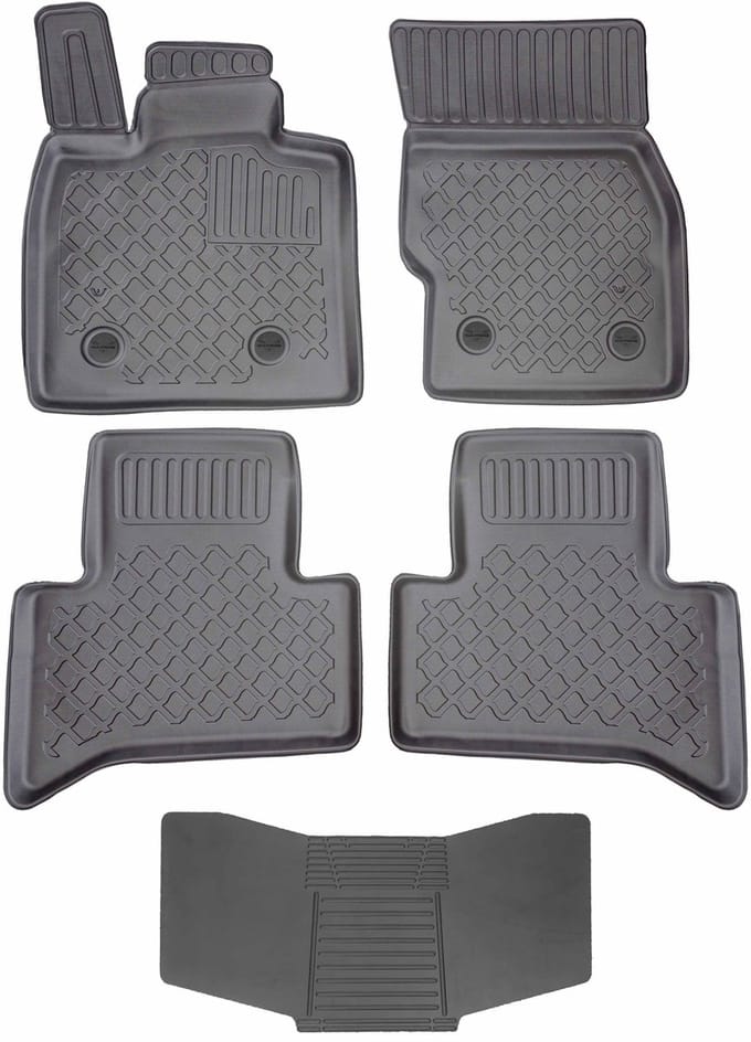 Max-Dywanik Aristar - Alfa Romeo Stelvio - Rubber - Zwart - 4-delig