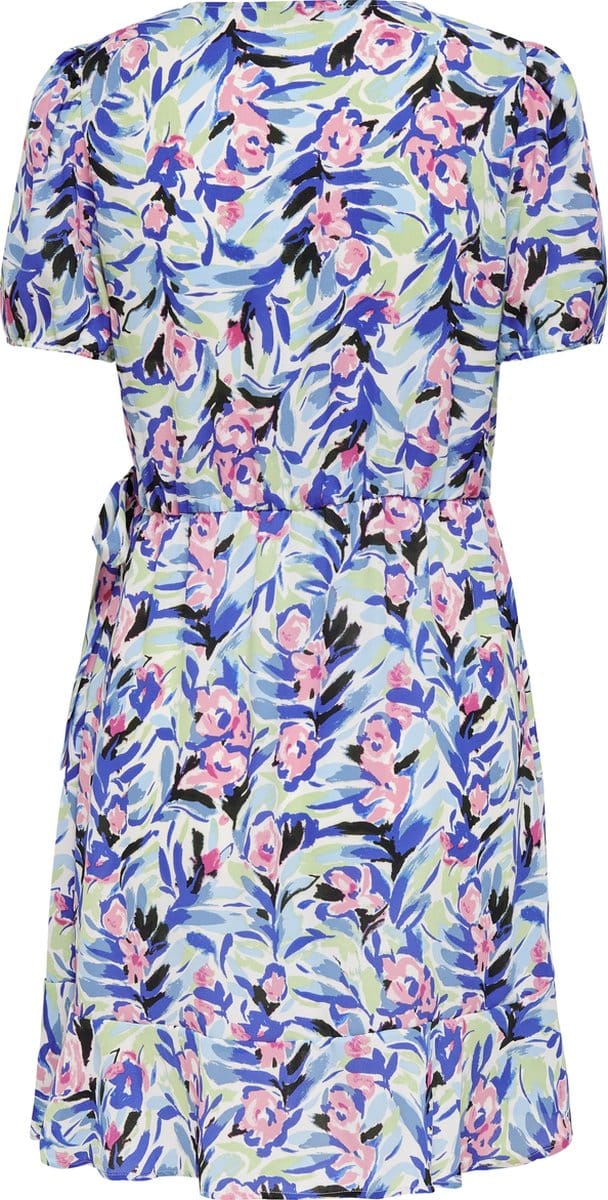 ONLY - Maat XS - ONLALBERTA S/S WRAP DRESS WVN Dames Jurk