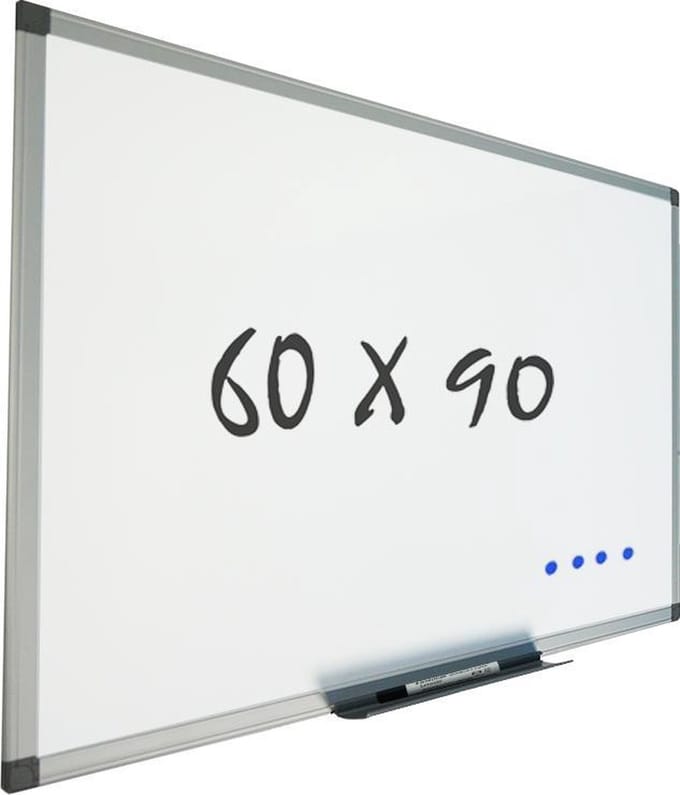 IVOL Whiteboard 60x90cm voor wandmontage - Magnetisch