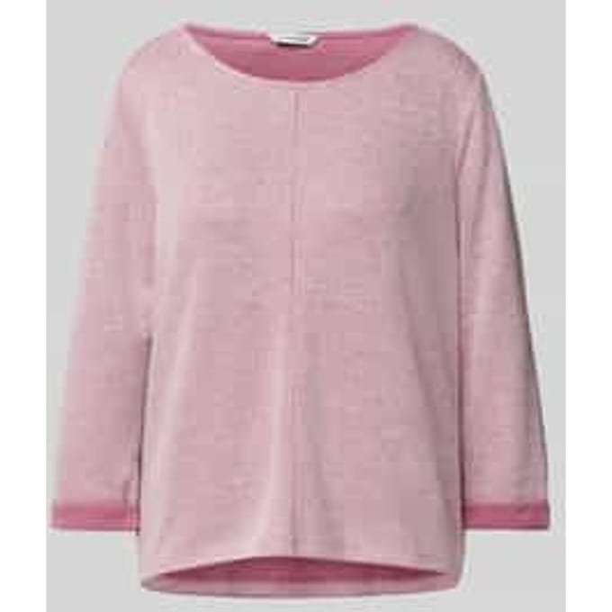 Regular fit gebreide pullover met 3/4-mouwen