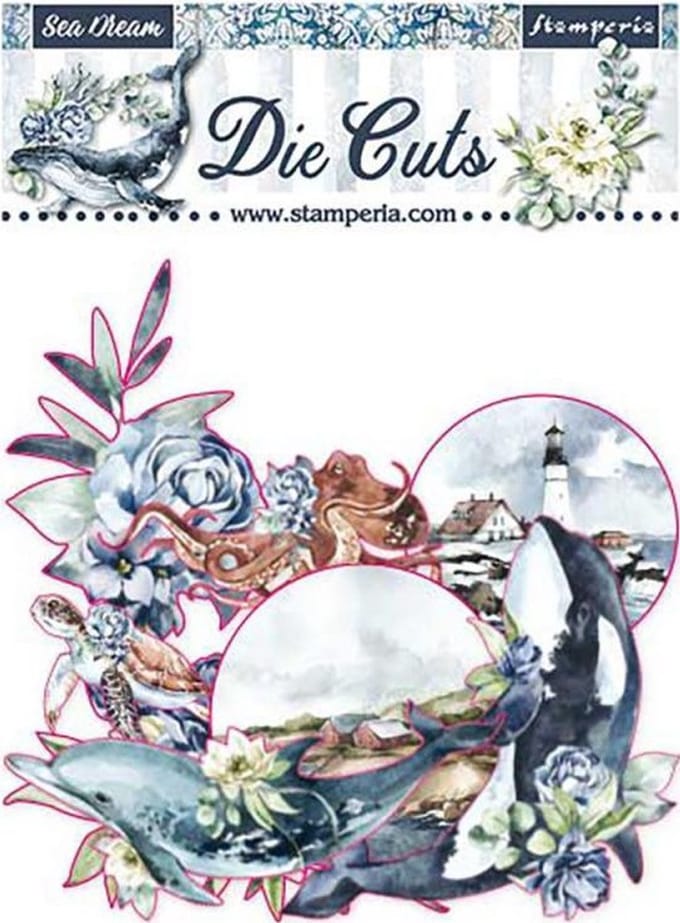 Stamperia - Sea Dream Die Cuts (DFLDC36)