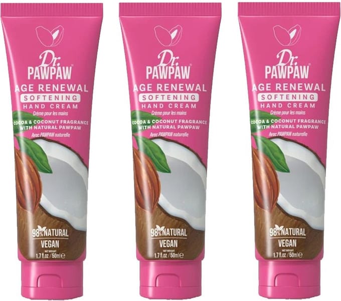 DR PAWPAW - Dr. Pawpaw Hand Cream Cocoa & Coconut - 3 Pak