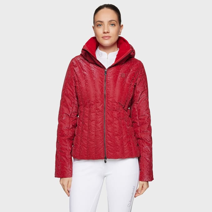 Samshield FW25 COURCHEVEL-ICE PRINT PUFFER- FRAMBOOS -L
