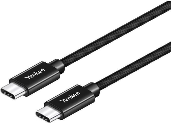 1m USB-C-kabel - YENKEE - YCU C101 BK