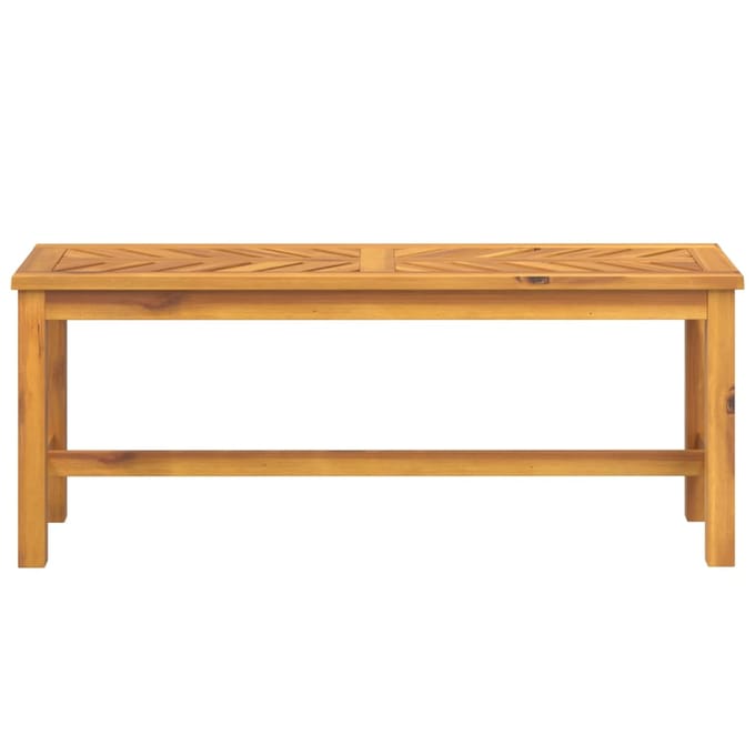 vidaXL - Tuinbank - 110 - cm - massief - acaciahout