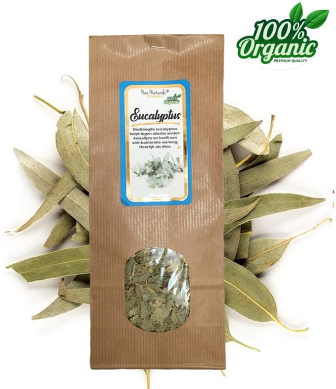 Gedroogde eucalyptus 75 gram - pure naturals