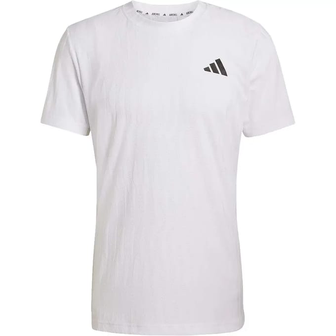 Adidas Performance Climacool+ Airchill Freelift Tennis-T-Shirt - Heren - Wit