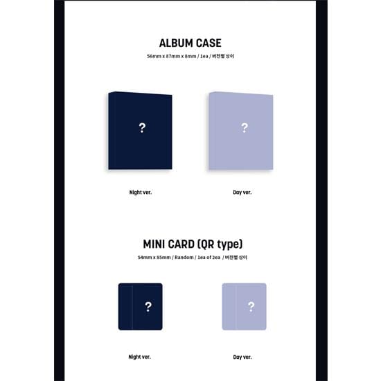 PARK WOO JIN(AB6IX) 1e EP oWn (PLATFORM ver.) Random ver blue