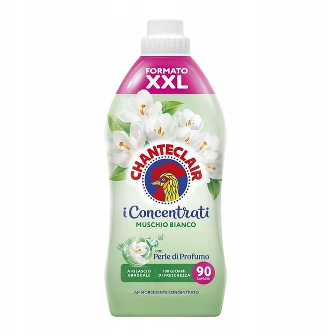 Wasmiddelfabriek iconcentrati muschio bianco xxl 1,8l - chante clair