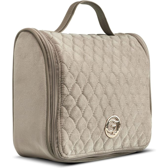Cimi Gillian Jones - Organizer Cosmetic Bag Beige velour