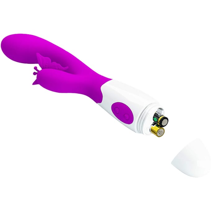 Pretty Love - Butterfly Kiss - Rabbit Vibrator - Tarzan Vibrator - Roze