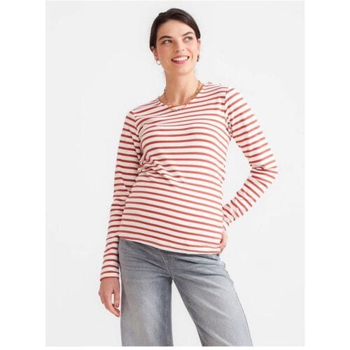 Prénatal zwangerschapsshirt Warm Orange S Dames