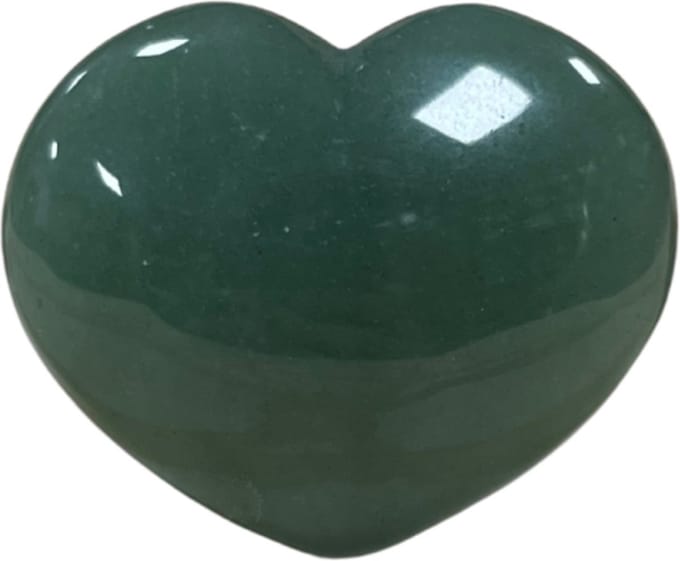 Aventurijn groen edelsteen hart 45 mm