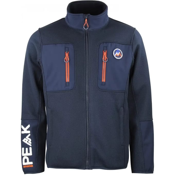 Fleece met softshell inzetstukken Peak Mountain Candy