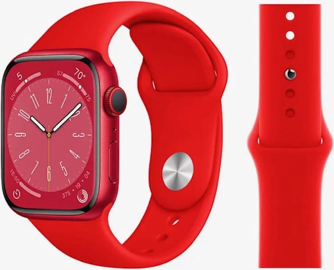Appel Watch bandje 38/40/41 mm rood