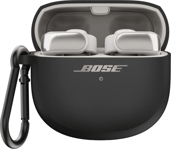 Draadloos oplaadetui voor Bose Ultra Open oordopjes Zwart