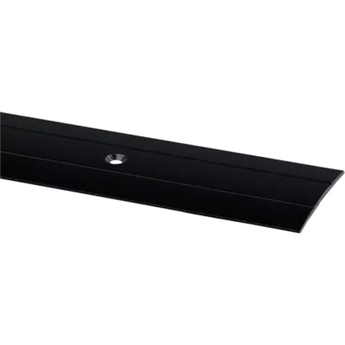 Aluminium Overgangsprofiel - Mat Zwart - 38x950mm - Voor Binnengebruik