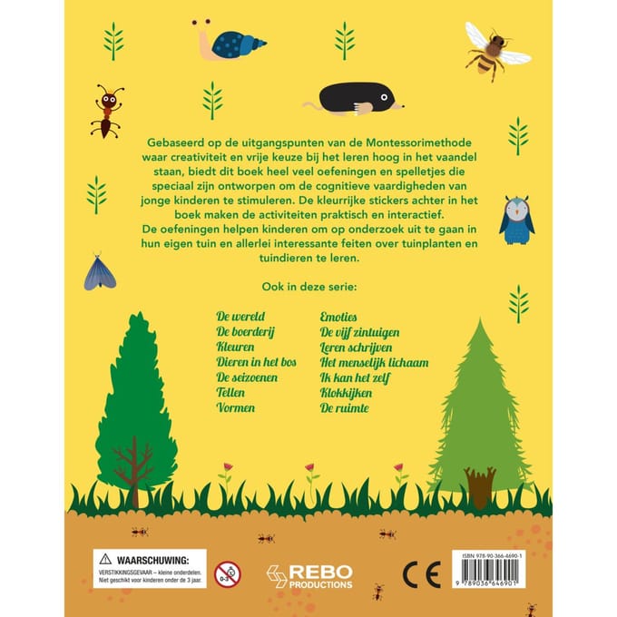 Mijn Leukste Oefenboek De Tuin - Chiara Piroddi