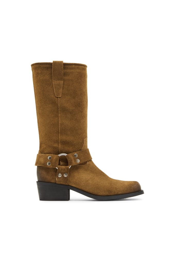 Steve Madden Ruskin Boots Chestnut Suede Größe: 42 | Stiefel Outlet | Damen | Braun