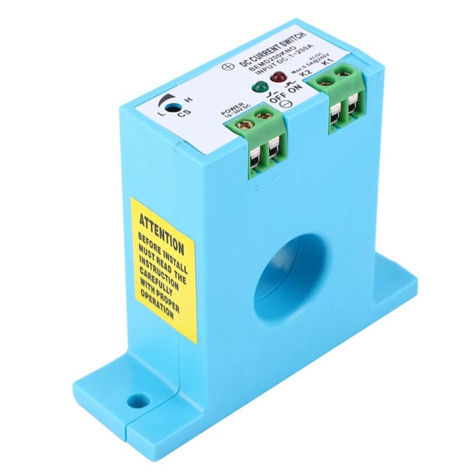 Interrupteur de détection de courant AC réglable antidéflagrant 1 200A DC 10 30V(Normalement ouvert)