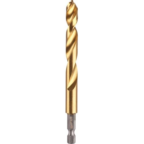 Milwaukee metaalboor HSS-G Tin Red Hex shockwave 10,2mm *
